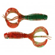 Рибальська силіконова приманка, ZEOX Trigger Craw, довжина 2,7 дюймів, 8шт/уп, колір №204 GRPP